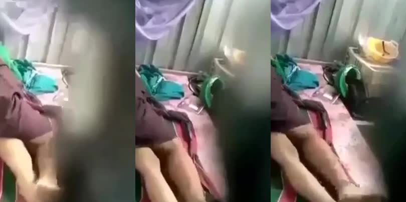 အိပ်ယာပေါ်ကအတွဲ ချောင်းရိုက်